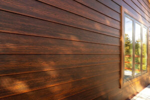 Wood siding