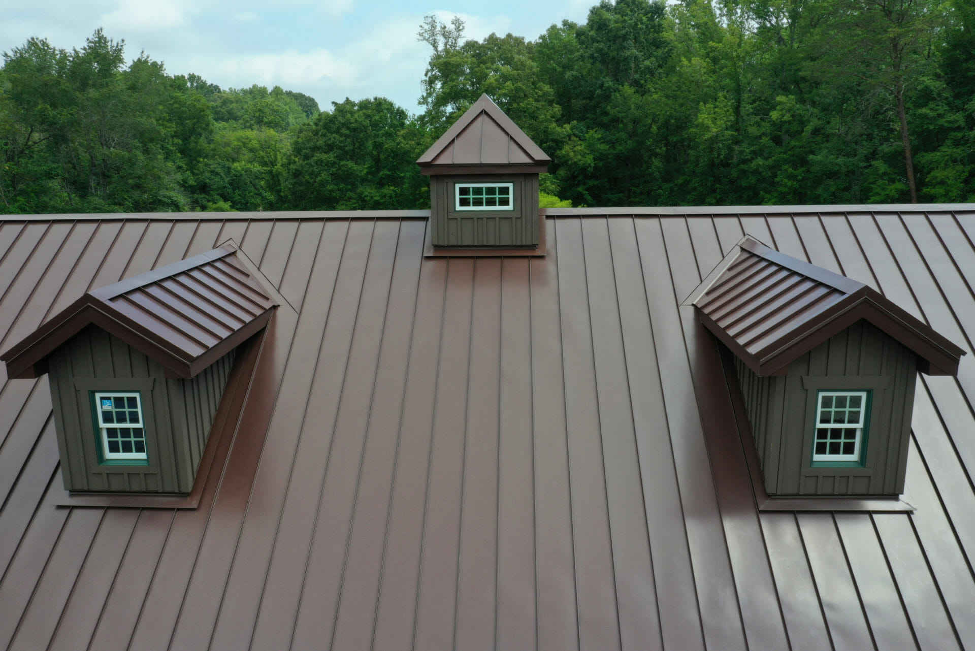 Brown Metal Roof