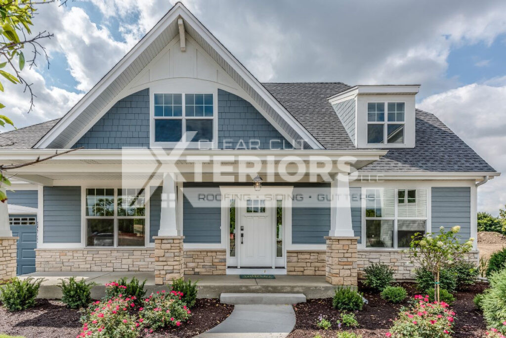 House Vinyl Siding Colors Navy blue