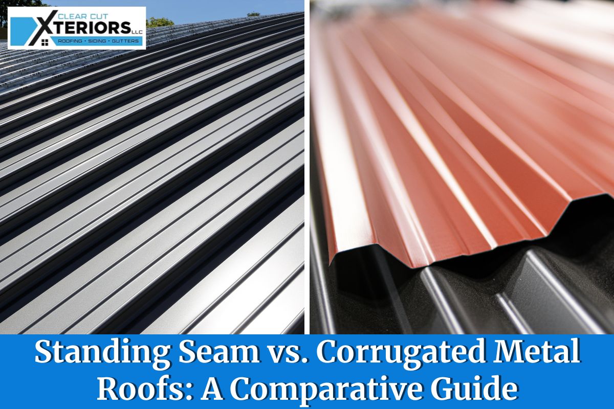 Standing Seam vs. Corrugated Metal Roofs: A Comparative Guide