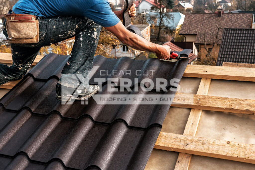 Metal roof replacement