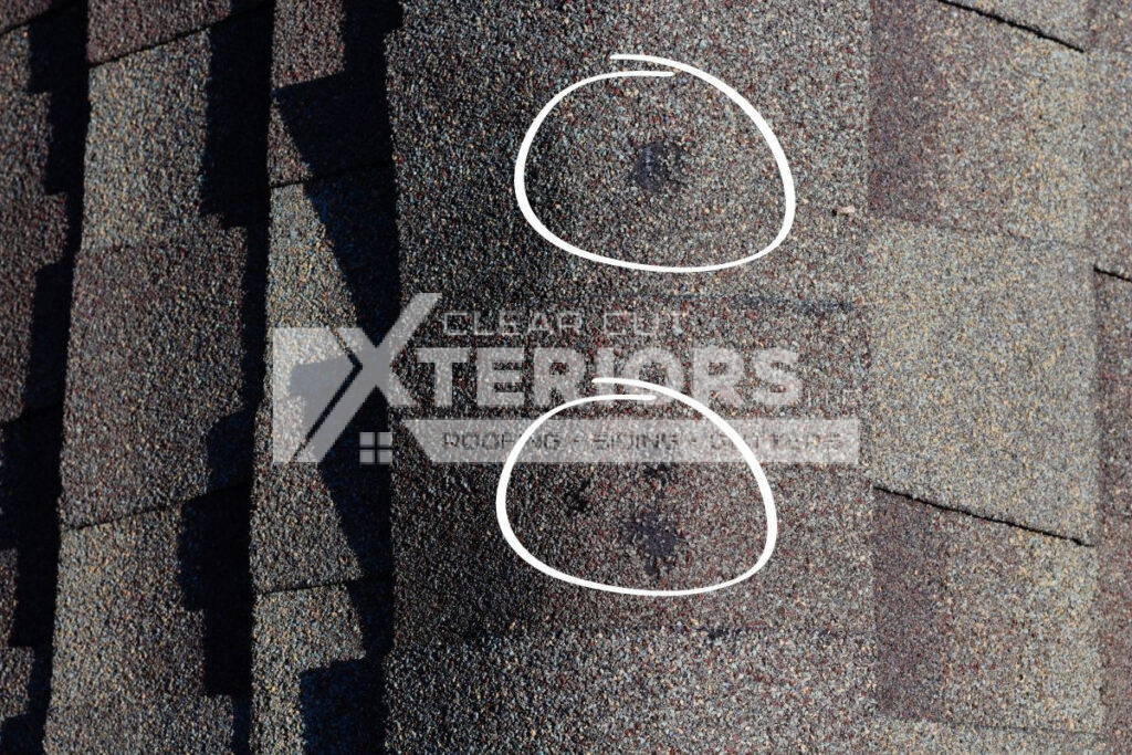 Identify hail damage