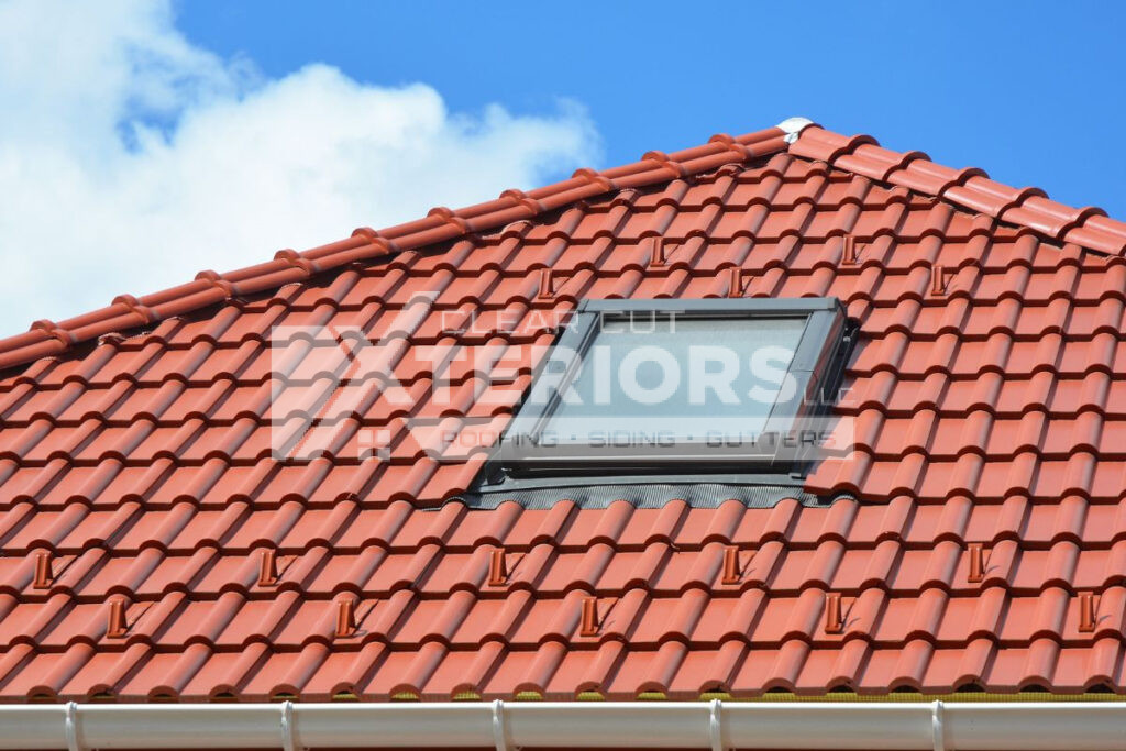 Apartment Roof Replacement Clay and concrete tiles
