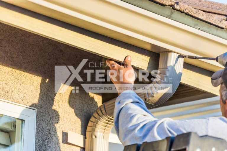 How To Install A Downspout On A Gutter